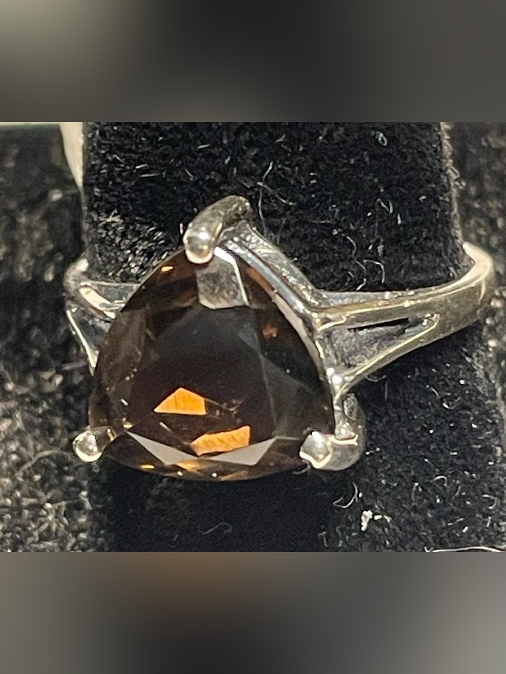Smoky Quartz ring
